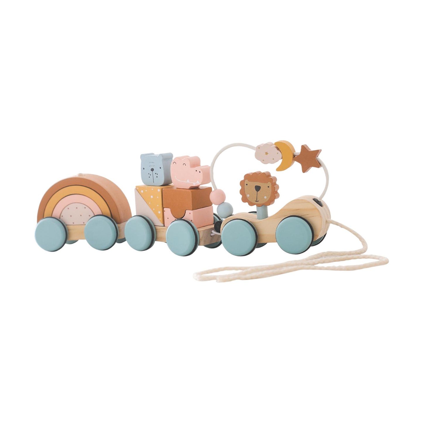 Train en Bois Montessori – Jouet éducatif et créatif pour enfants