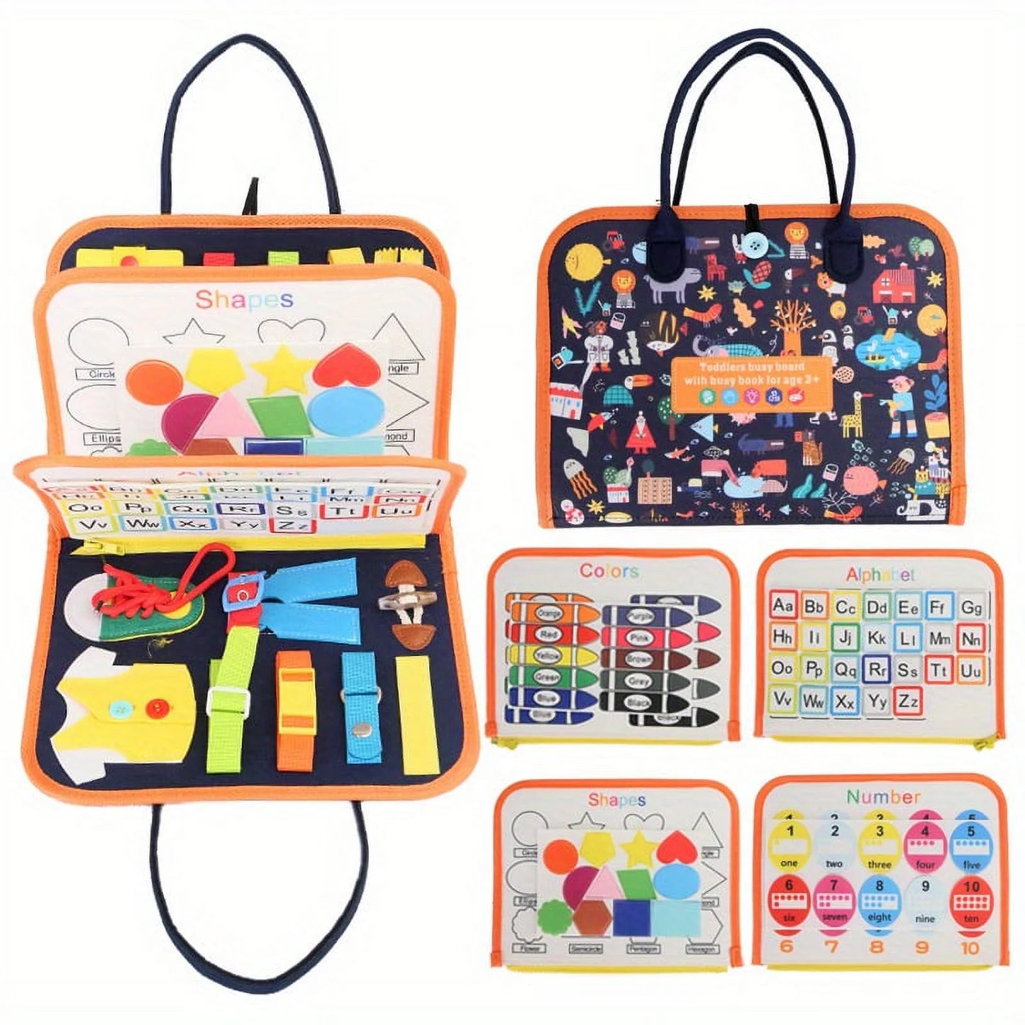 Jouet Montessori Évolutif – Busy Board Éducatif