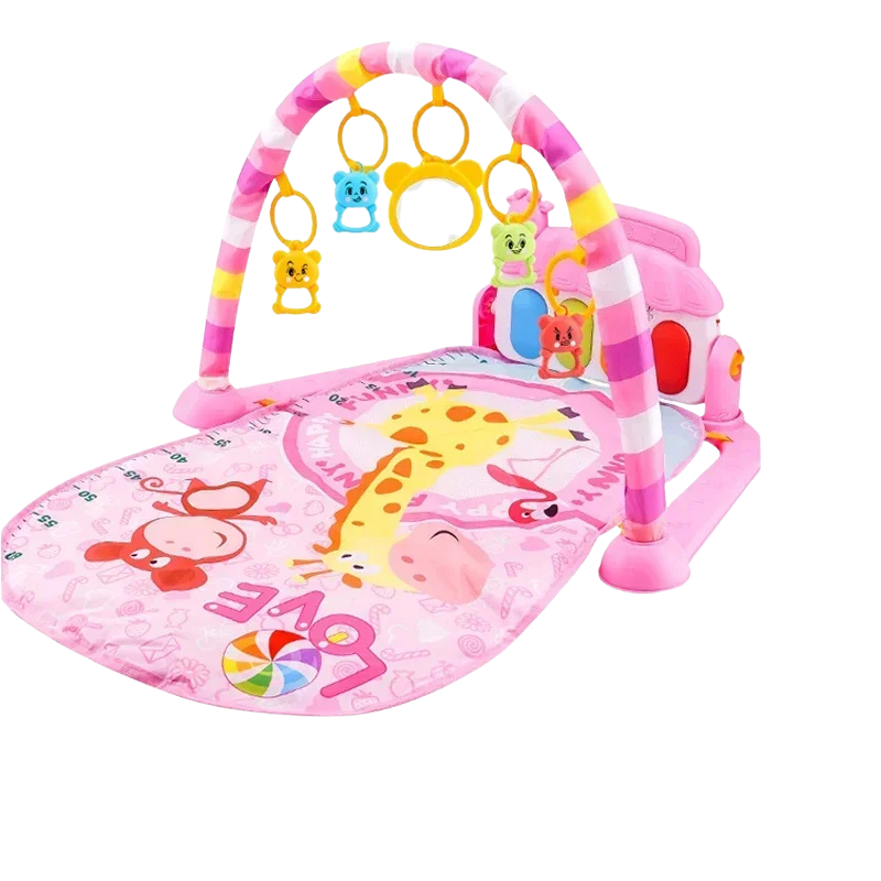 Jouet Montessori Évolutif – Tapis d’Éveil Musical et Sensoriel Bébé