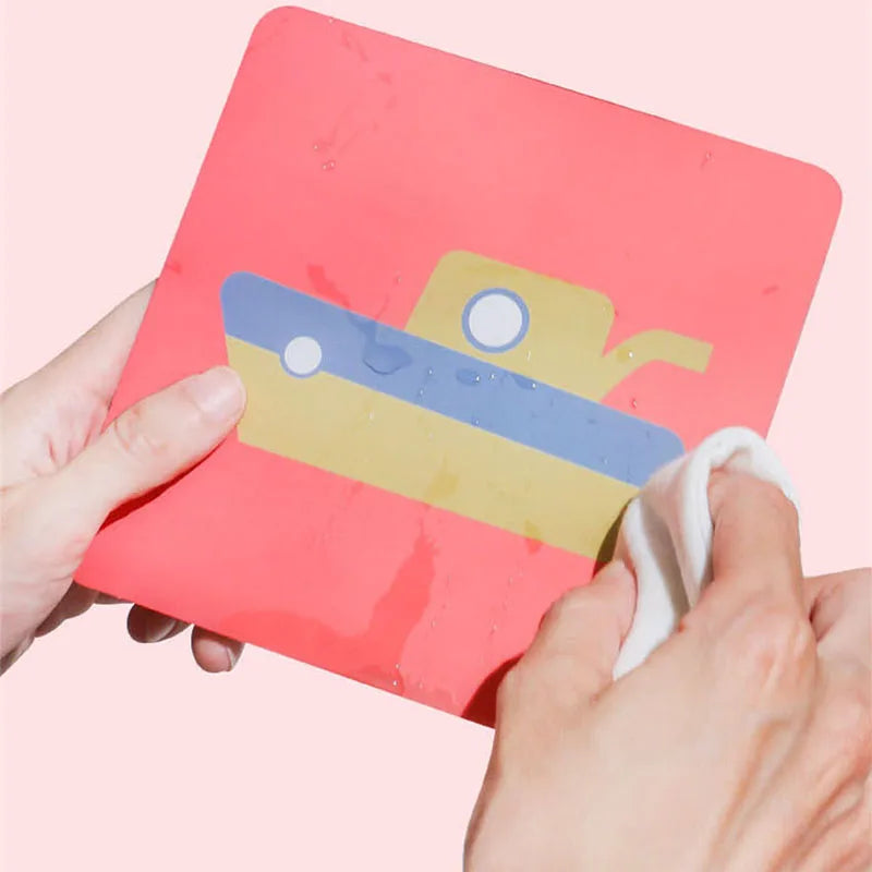 Cartes de Stimulation Visuelle Montessori – Jouet Éducatif Haut Contraste