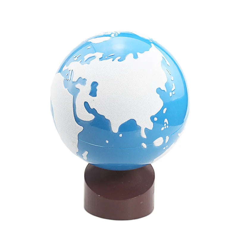 Globe terrestre éducatif – Jeu Montessori de géographie évolutif
