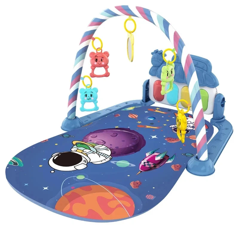 Jouet Montessori Évolutif – Tapis d’Éveil Musical et Sensoriel Bébé