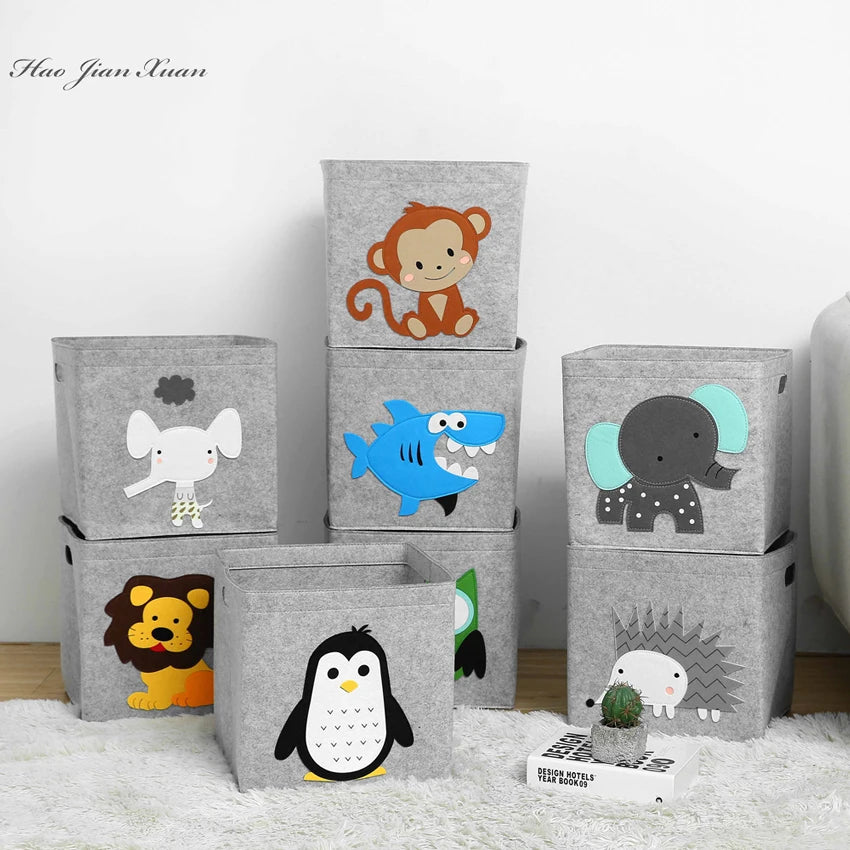 Cube de rangement pliable Montessori – Boîte de rangement pour jouets et jeux d’éveil bébé et enfant