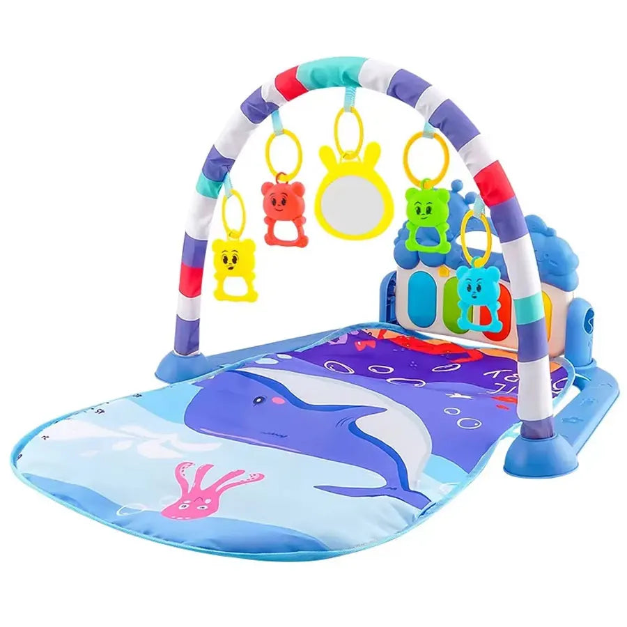 Jouet Montessori Évolutif – Tapis d’Éveil Musical et Sensoriel Bébé
