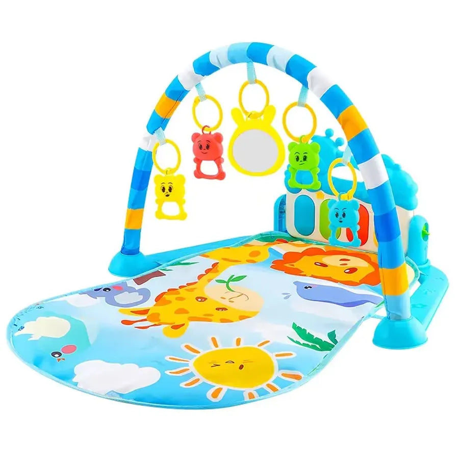 Jouet Montessori Évolutif – Tapis d’Éveil Musical et Sensoriel Bébé