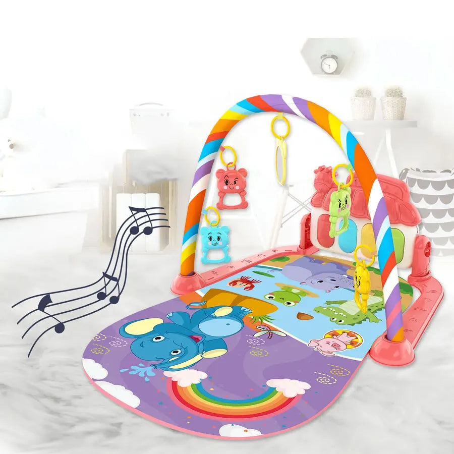 Jouet Montessori Évolutif – Tapis d’Éveil Musical et Sensoriel Bébé
