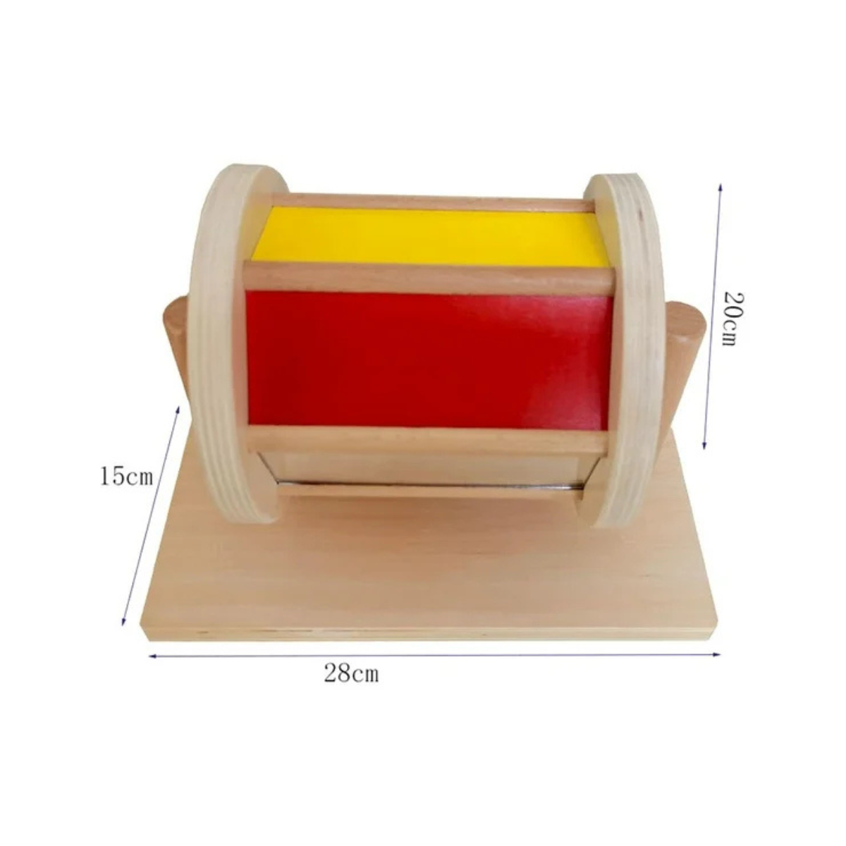 Boîte Montessori en Bois – Jeux d’Encastrement et Permanence de l’Objet