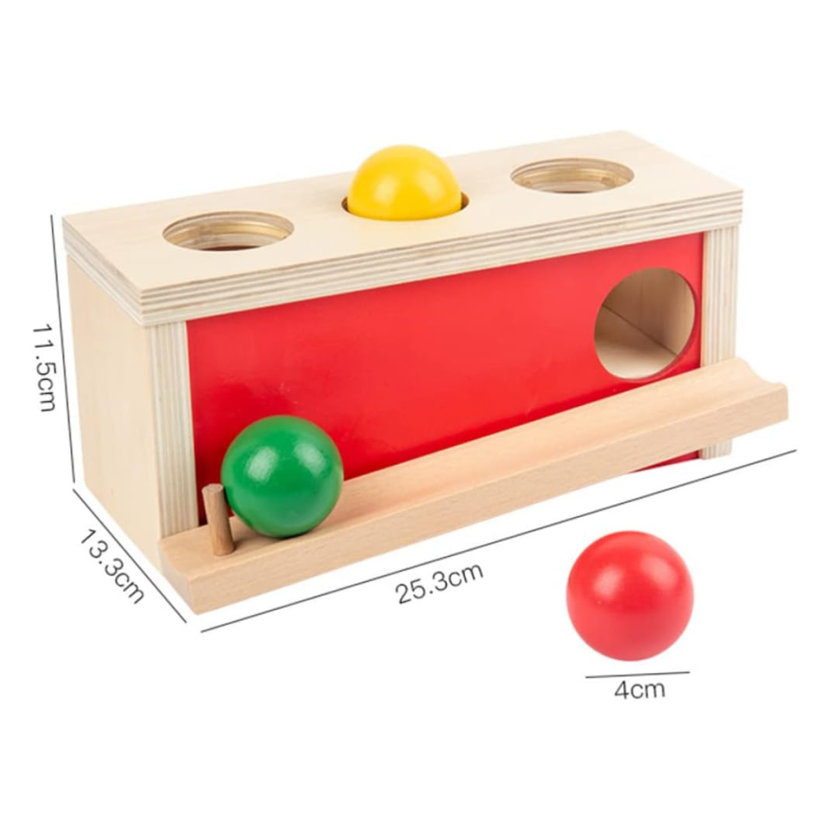 Boîte Montessori en Bois – Jeux d’Encastrement et Permanence de l’Objet