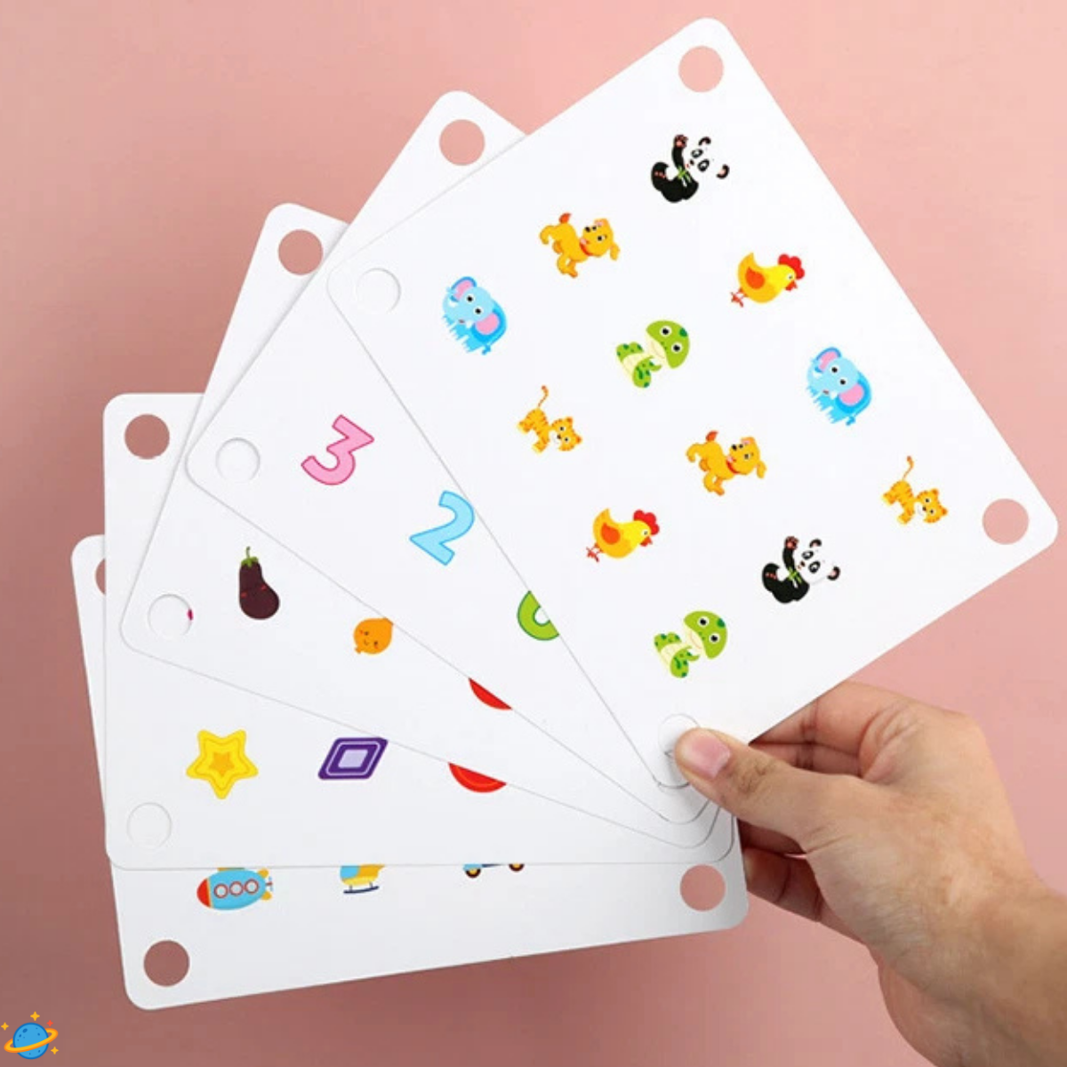 Jeu de mémoire en bois – Montessori éducatif et évolutif