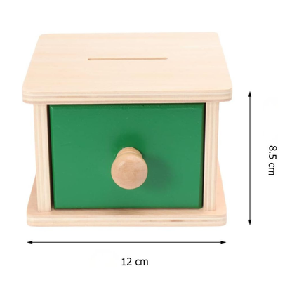 Boîte Montessori en Bois – Jeux d’Encastrement et Permanence de l’Objet