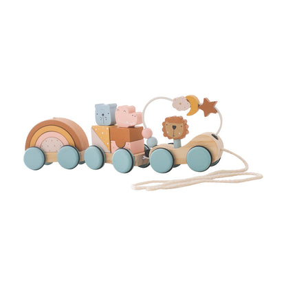 Train en Bois Montessori – Jouet éducatif et créatif pour enfants