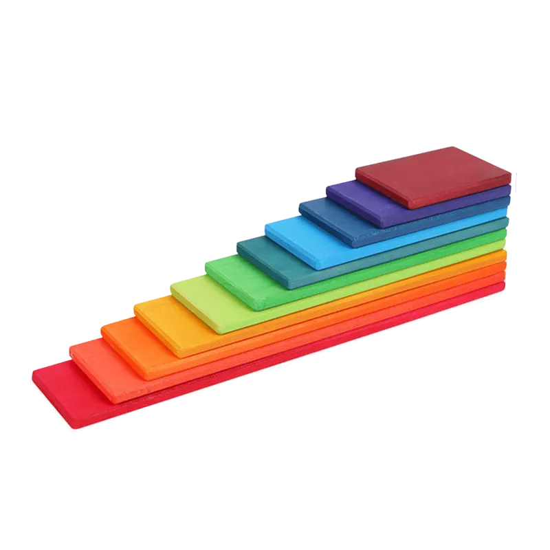 Jouet Montessori évolutif – Jeu de construction et de logique en bois éducatif