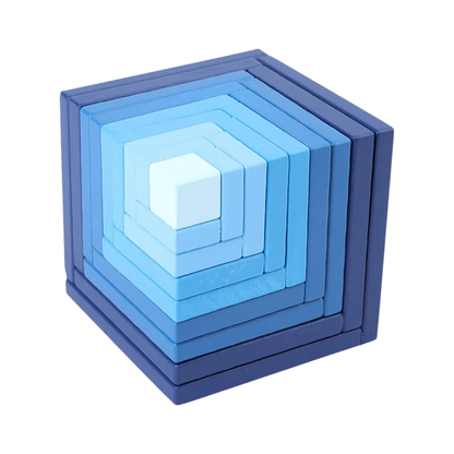 Jouet Montessori évolutif – Jeu de construction et de logique en bois éducatif