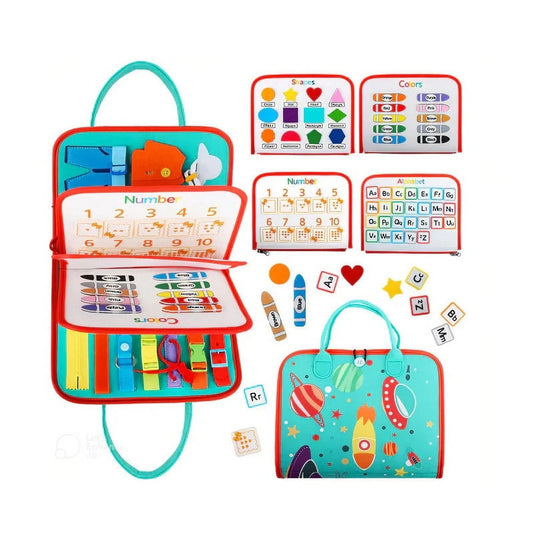 Jouet Montessori Évolutif – Busy Board Éducatif