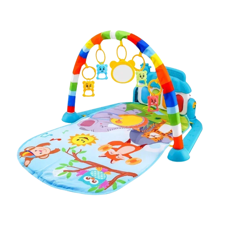 Jouet Montessori Évolutif – Tapis d’Éveil Musical et Sensoriel Bébé