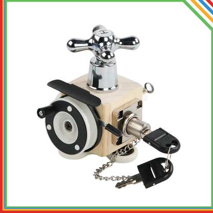 Busy Montessori – Jouet éducatif évolutif d’éveil et de motricité