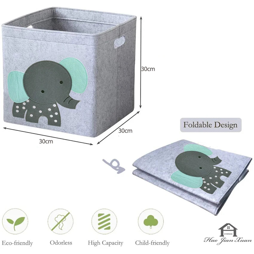 Cube de rangement pliable Montessori – Boîte de rangement pour jouets et jeux d’éveil bébé et enfant
