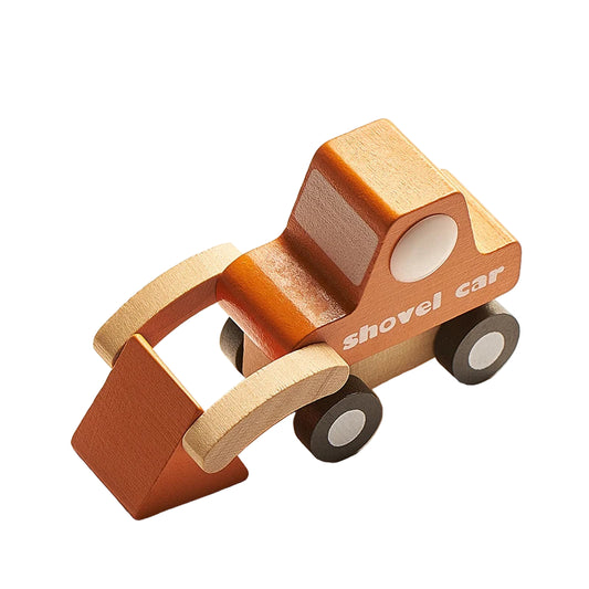 Mini Véhicules en Bois Montessori – Jouets Éducatifs Colorés
