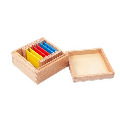 Boîte de tablettes de couleurs Montessori – Éveil sensoriel