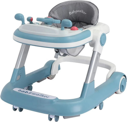 Trotteur Évolutif 2-en-1 Montessori – Marcheur et Pousseur pour Bébé
