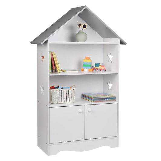 Bibliothèque en Bois Montessori avec Rangement – Étagère Éducative et Décorative