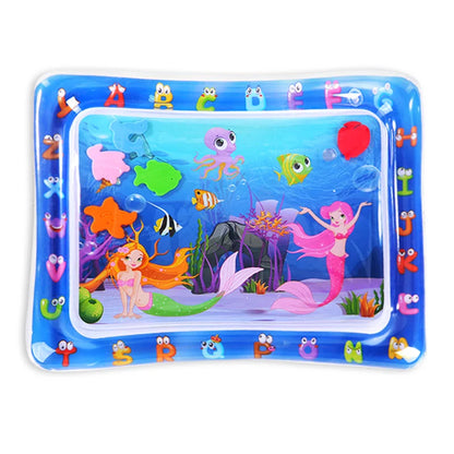 Tapis d’Éveil Aquatique Gonflable – Jeu Sensoriel Montessori Bébé