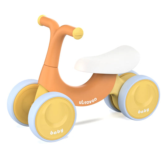 Vélo d’Équilibre Montessori pour Bébé – Draisienne 4 Roues Sans Pédales