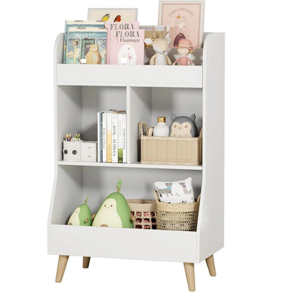 Bibliothèque Montessori en bois – 3 niveaux