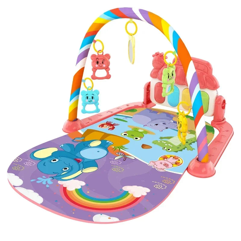 Jouet Montessori Évolutif – Tapis d’Éveil Musical et Sensoriel Bébé
