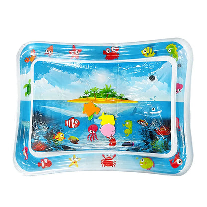 Tapis d’Éveil Aquatique Gonflable – Jeu Sensoriel Montessori Bébé