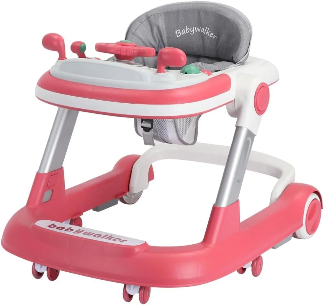 Trotteur Évolutif 2-en-1 Montessori – Marcheur et Pousseur pour Bébé