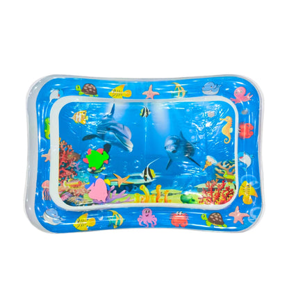 Tapis d’Éveil Aquatique Gonflable – Jeu Sensoriel Montessori Bébé