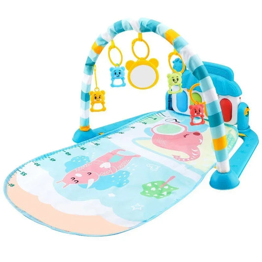 Jouet Montessori Évolutif – Tapis d’Éveil Musical et Sensoriel Bébé