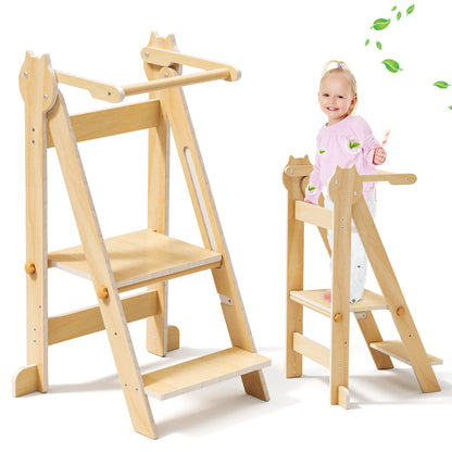 Tour d’Observation Montessori Pliable – Évolutive avec Plateforme Réglable