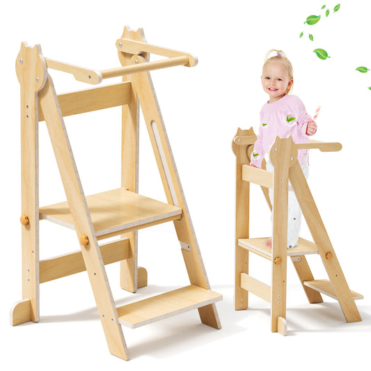 Tour d’Observation Montessori Pliable – Évolutive avec Plateforme Réglable