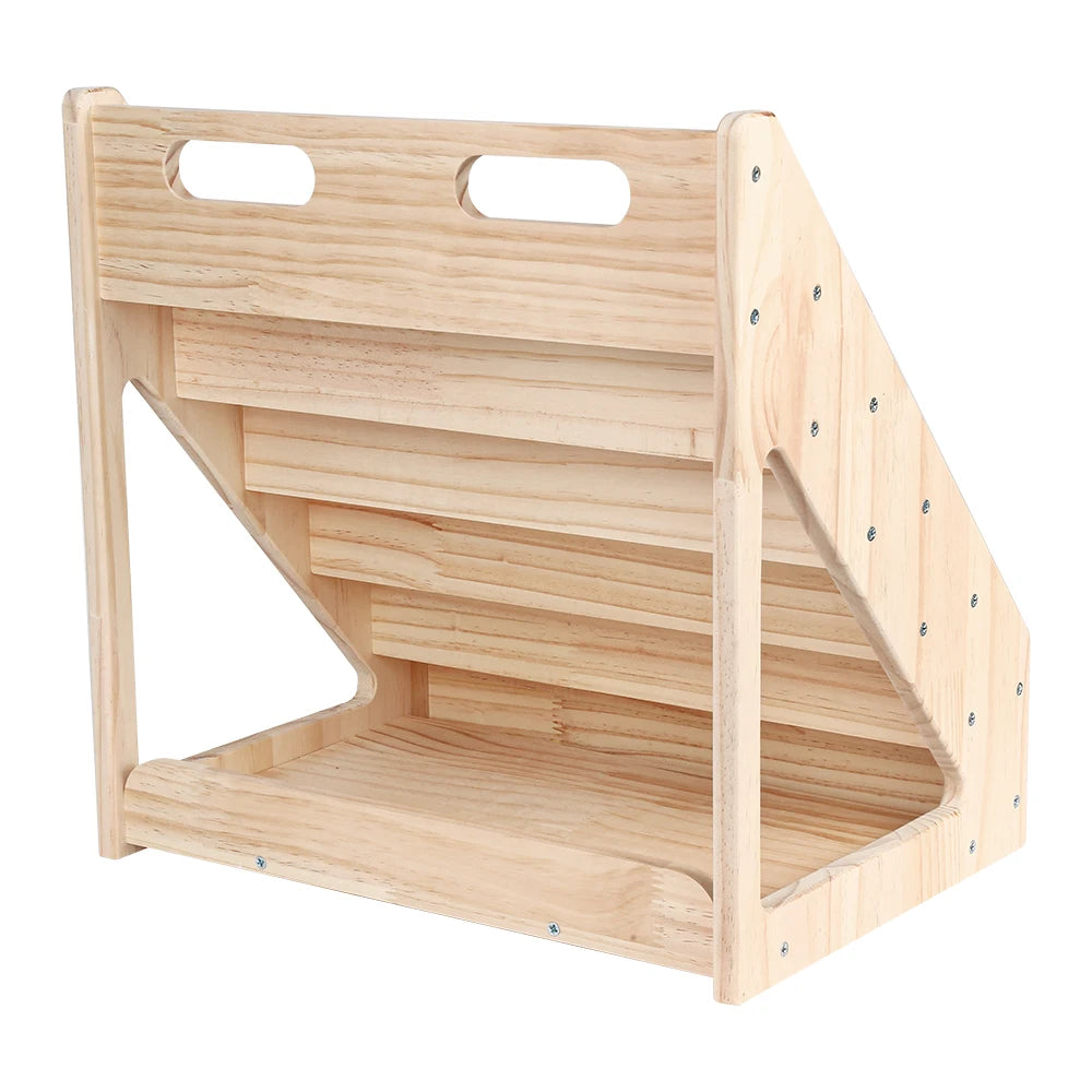 Bibliothèque Montessori en Bois avec Compartiments – Rangement Livres et Jouets pour Enfants