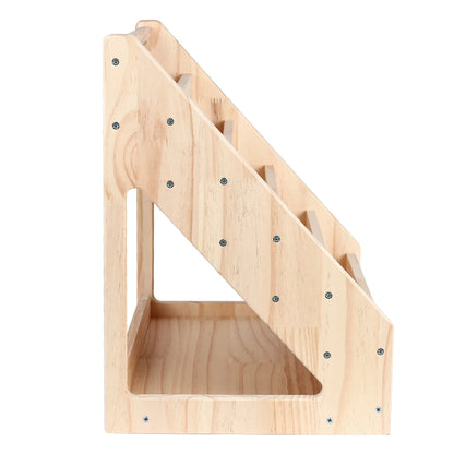 Bibliothèque Montessori en Bois avec Compartiments – Rangement Livres et Jouets pour Enfants