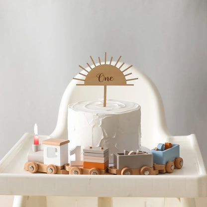 Train en Bois Montessori – Jouet éducatif et créatif pour enfants