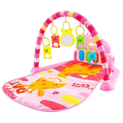 Jouet Montessori Évolutif – Tapis d’Éveil Musical et Sensoriel Bébé