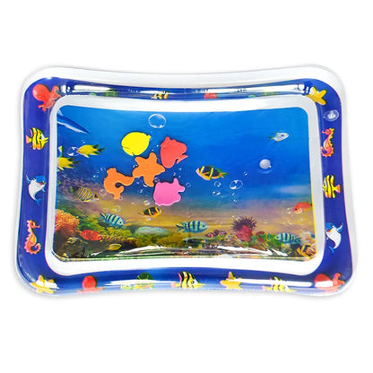 Tapis d’Éveil Aquatique Gonflable – Jeu Sensoriel Montessori Bébé