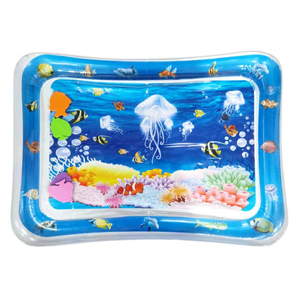 Tapis d’Éveil Aquatique Gonflable – Jeu Sensoriel Montessori Bébé
