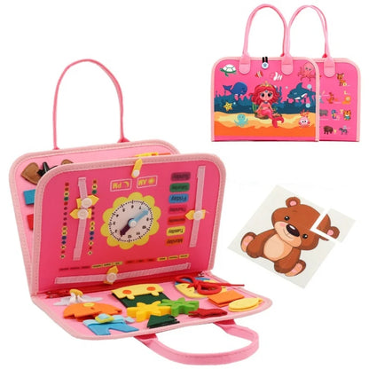 Jouet Montessori Évolutif – Busy Board Éducatif